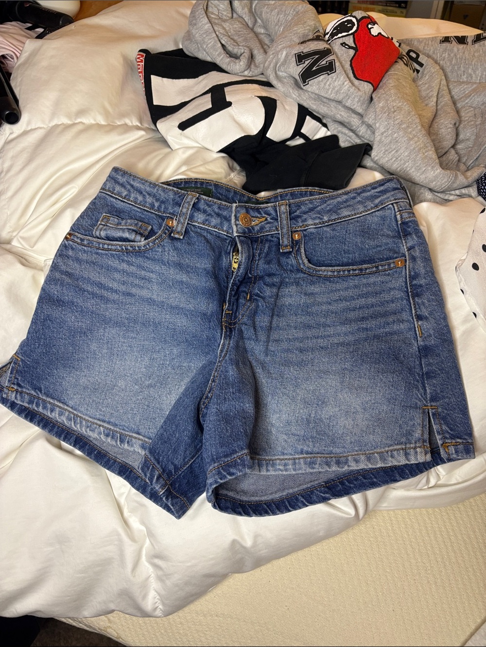 wild fable Blue Denim High-Rise Jean Shorts